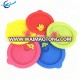 multifunctional large size new products silicone spill proof lid with custom silicone lid stretchy silicone lid