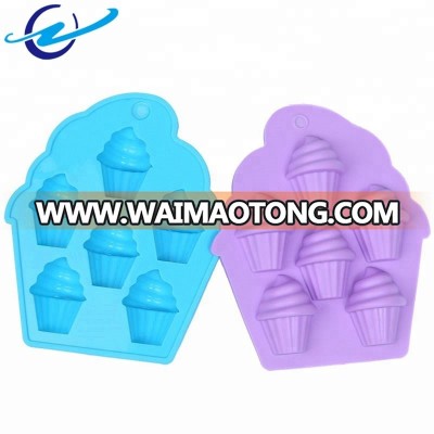 2018 High Quality Ice Cream Shaped Silicone Cake mold for cake product